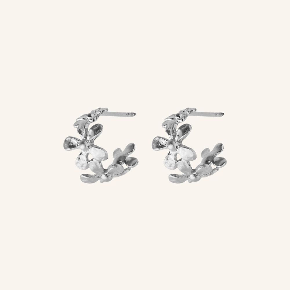 Pernille Corydon Wild Poppy Hoops