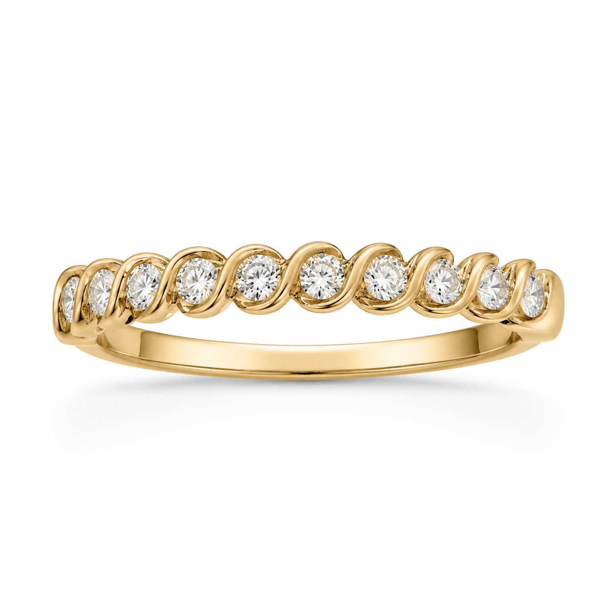 Laxmi 14kt Wave Alliance Ring