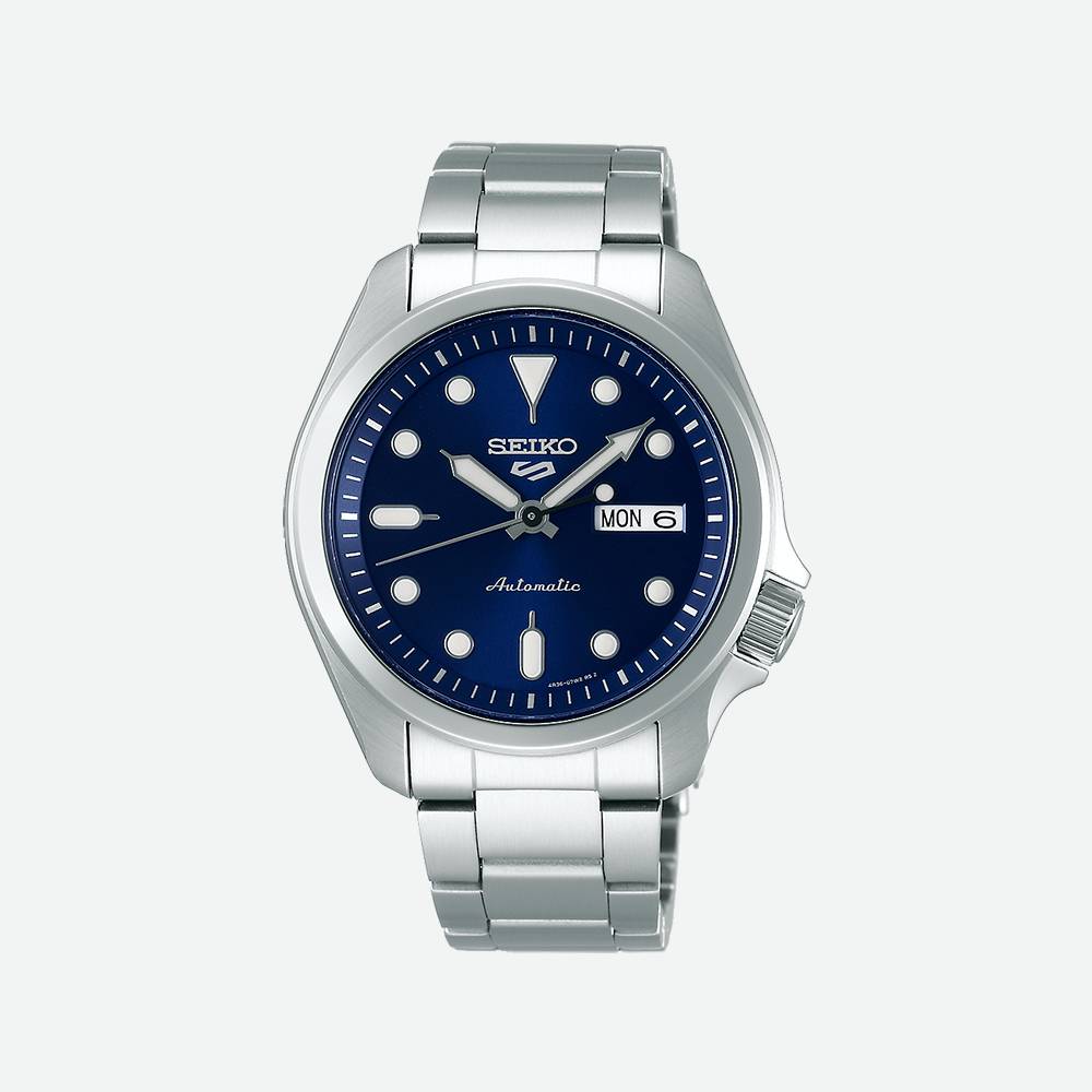 herreur-seiko-5-sport-automatisk-urvaerk-stal-bla-urskive