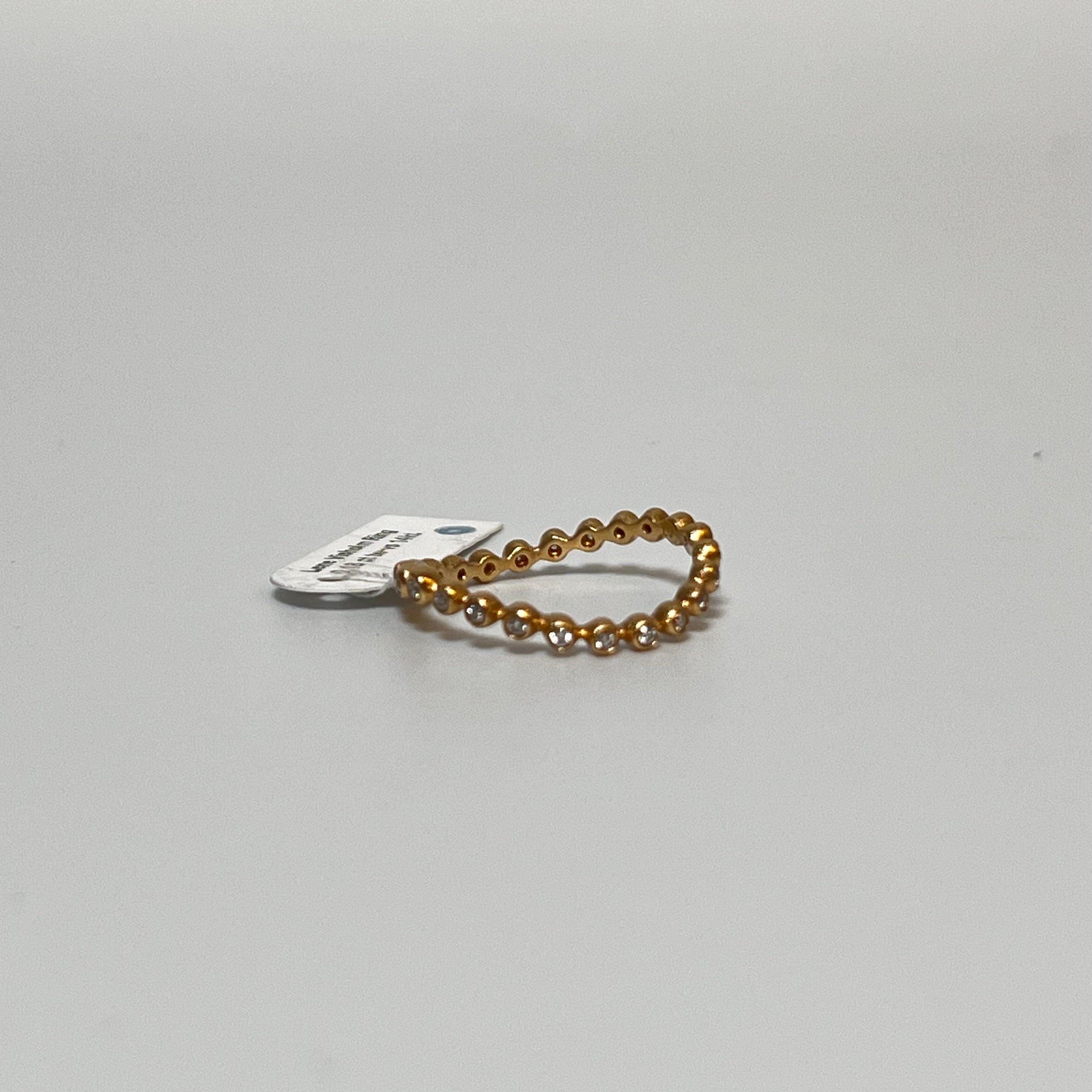 Lene Visholm Ring 14kt m. dia -str 52