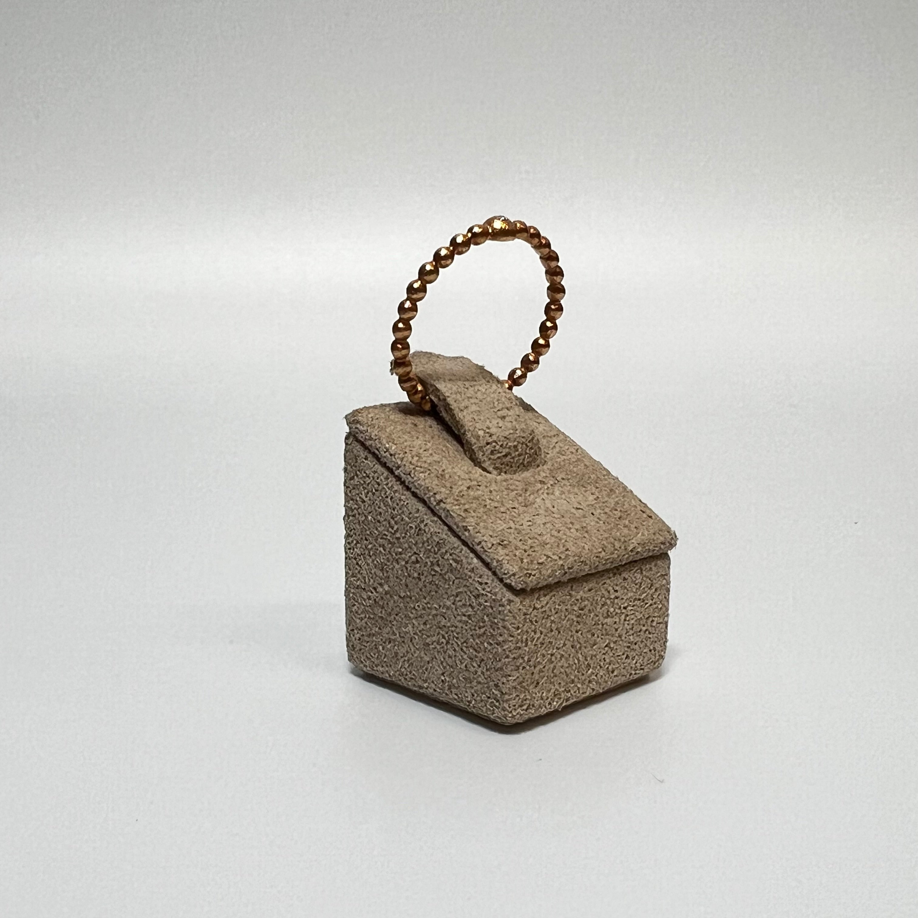 Lene Visholm Ring 14kt rose m. dia -str 51