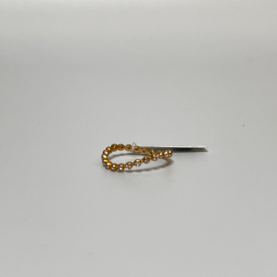 Lene Visholm Ring 14 kt Guld Diamant 0,18 ct Str. 52 06518374 billede 1