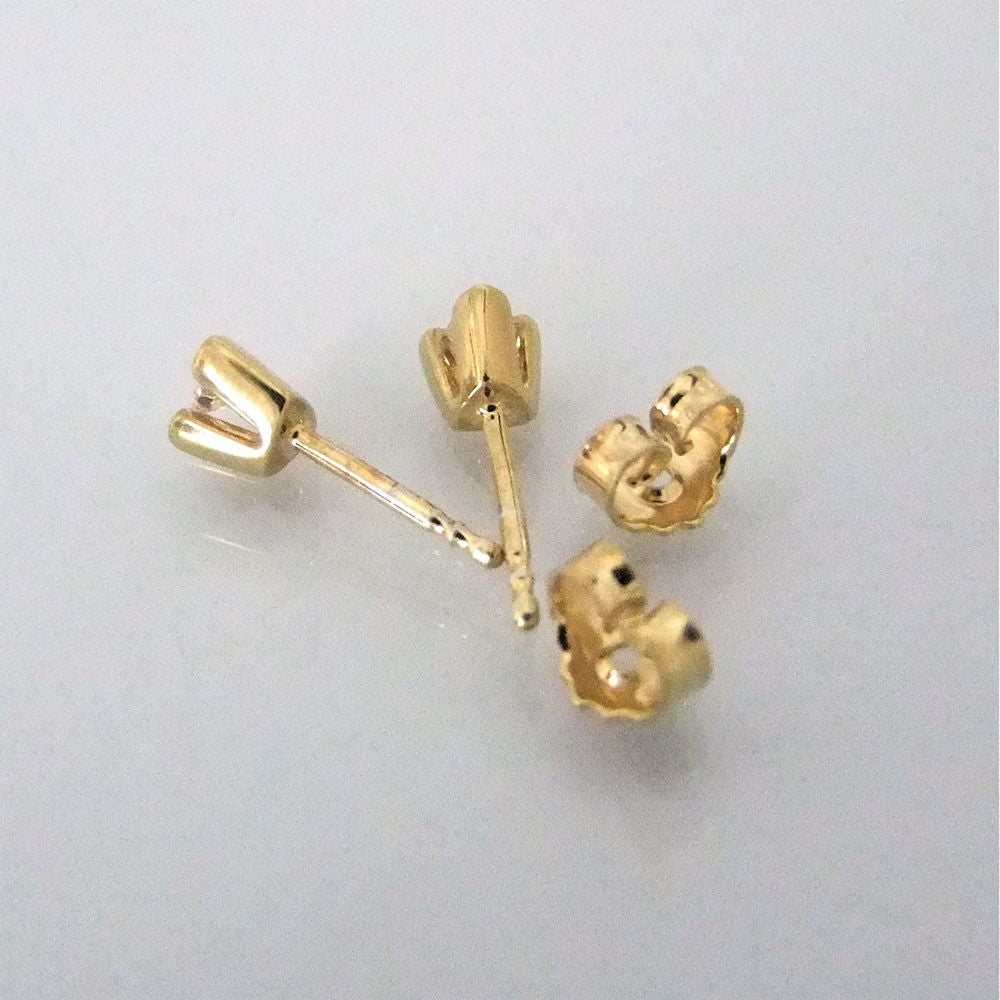 Jan Jørgensen Ørestikker 14 kt. guld 0,15 ct. tw.vvs