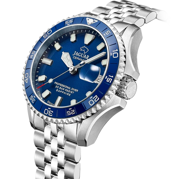JAGUAR DIVER CERAMIC BLÅ