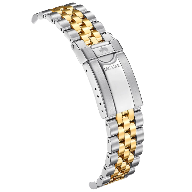 JAGUAR DIVER CERAMIC SORT STÅL/GULD