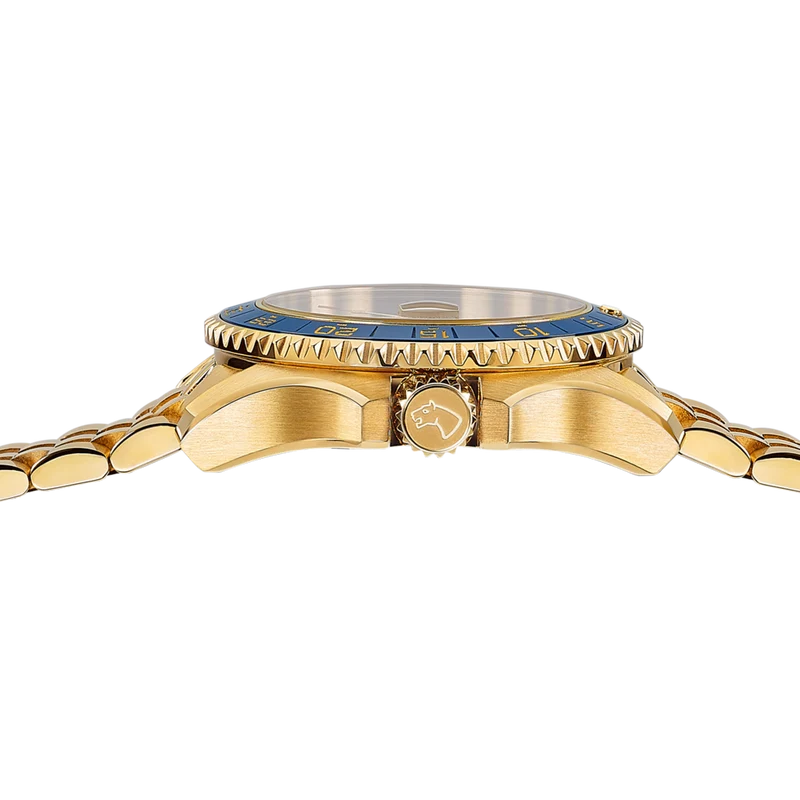 JAGUAR DIVER CERAMIC BLÅ GULD