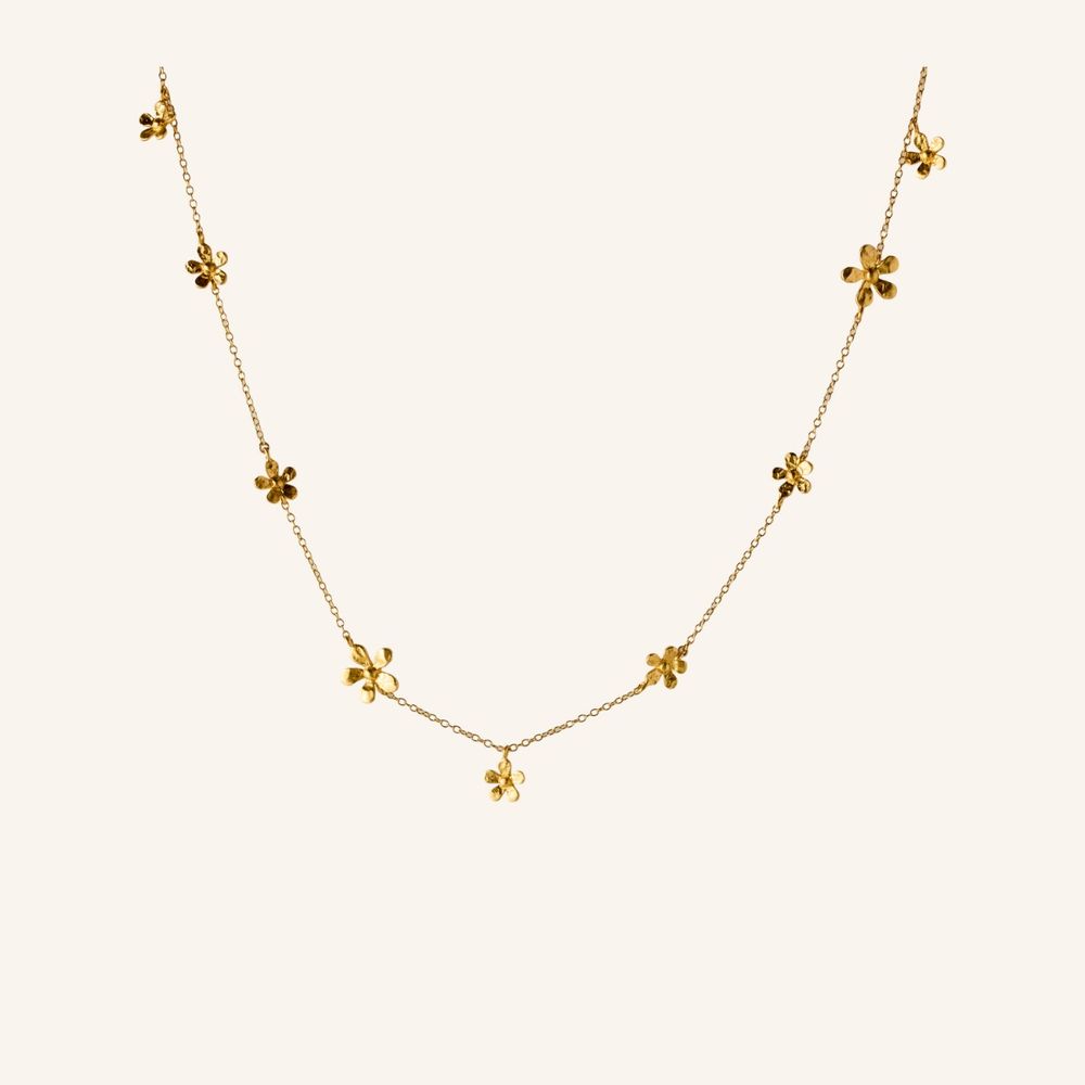 Pernille Corydon Poppy Necklace Forgyldt