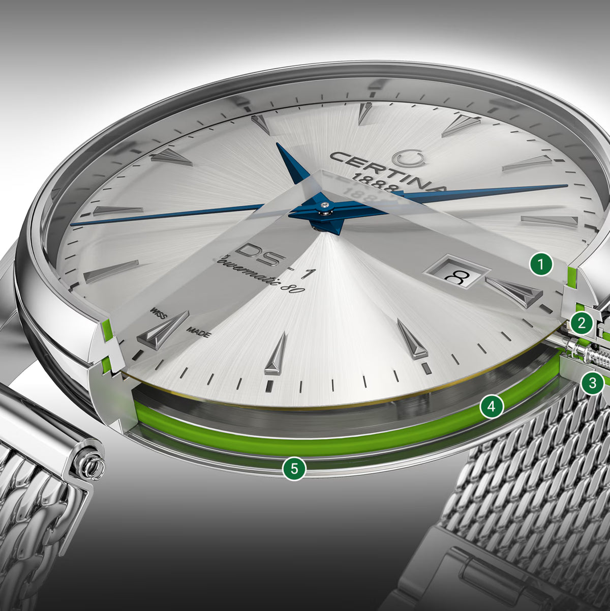 Certina DS-8 Gent 40mm - C045.410.22.031.00
