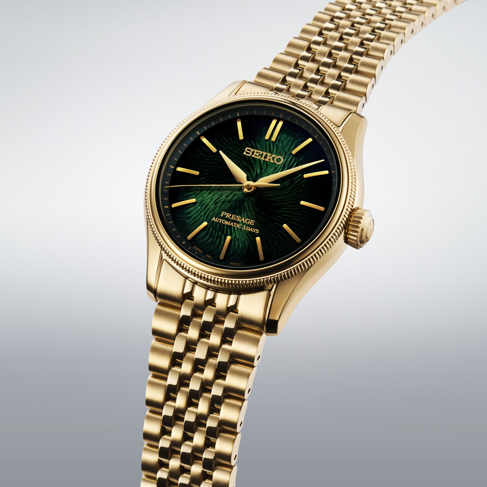Seiko Presage HCC009J1 Tradman’s Bonsai Limited Edition set fra siden