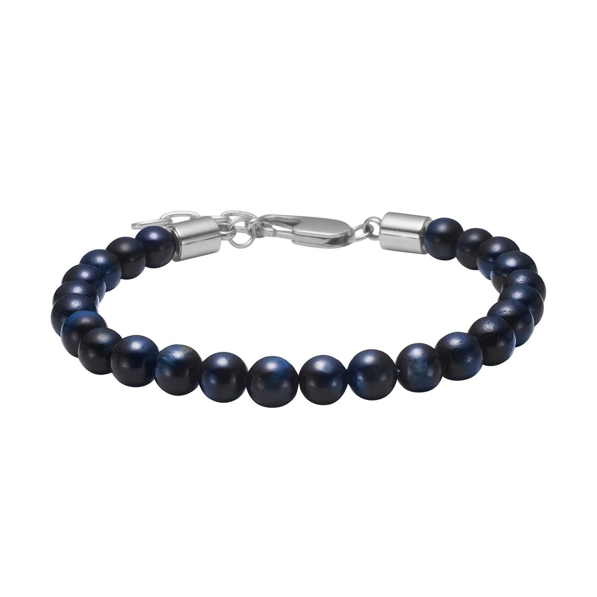 SON of NOA armbånd med blå tigerøje 6 mm