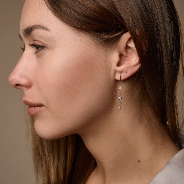 Nuran Zoe Øreringe 14kt