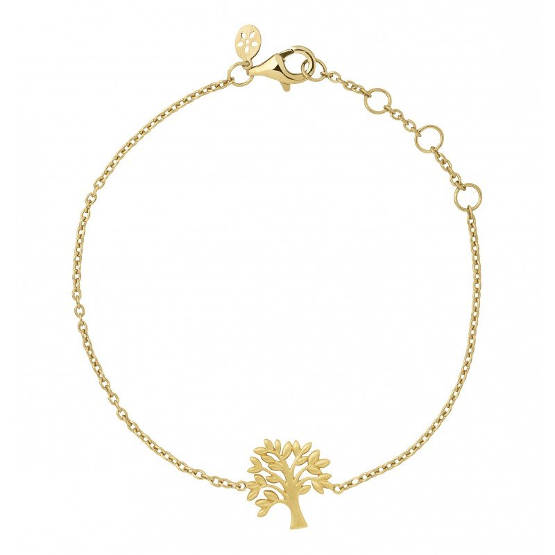 velfærd lineal dreng Tree Of Life armbånd - Guld - Ure-smykker din lokale urmager og guldsmed -  køb online